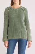 Blu Pepper Cotton Pullover Sweater