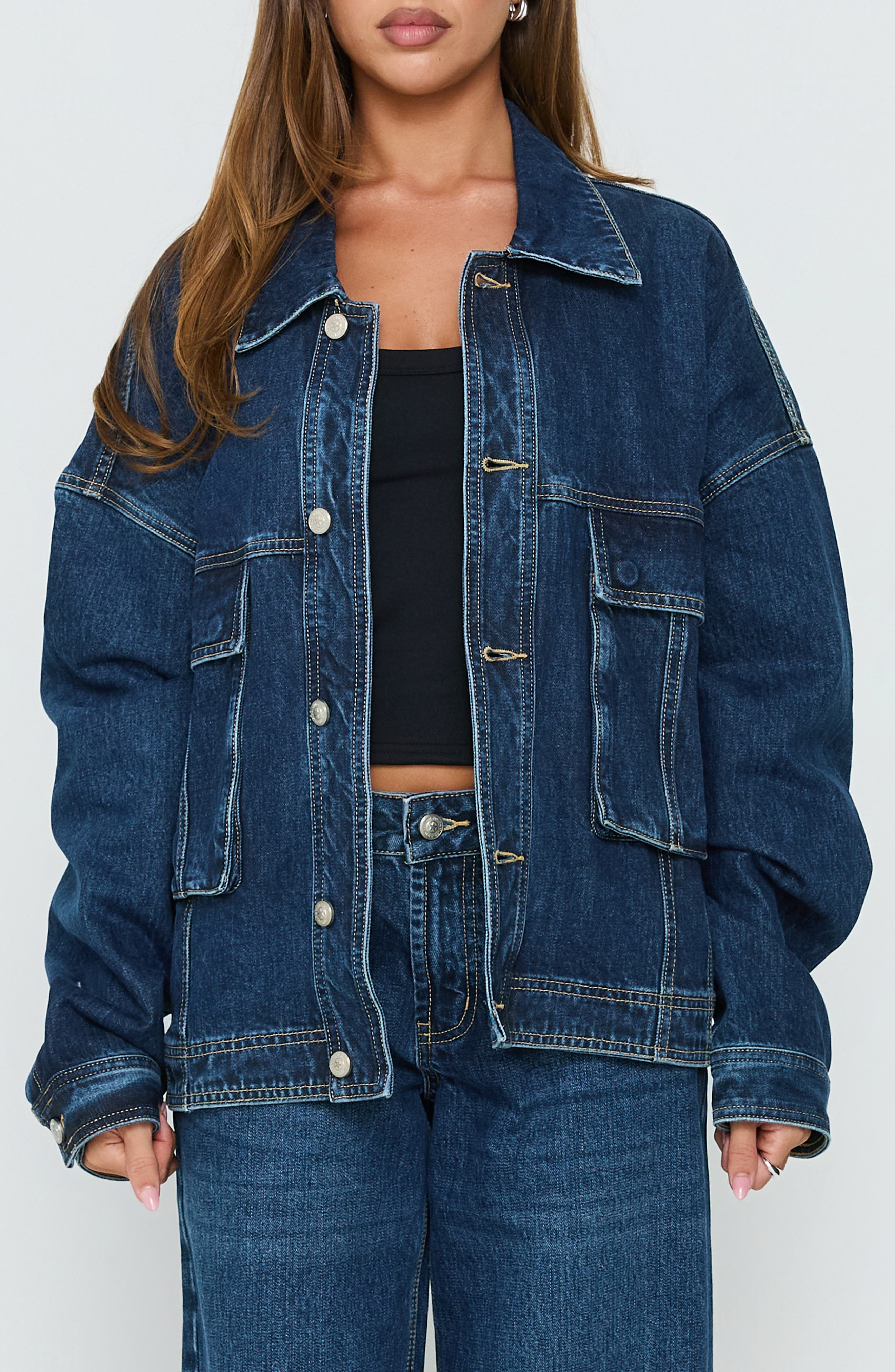 selected DARK BLUE WASH