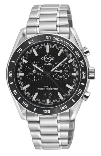 Gv2 Freccia Stainless Steel Swiss Quartz Bracelet Watch, 42mm In Stainless Steel
