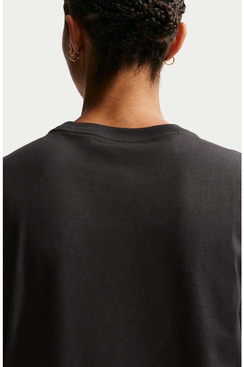 Cotton Graphic T-Shirt, Alternate, color, OFF NOIR