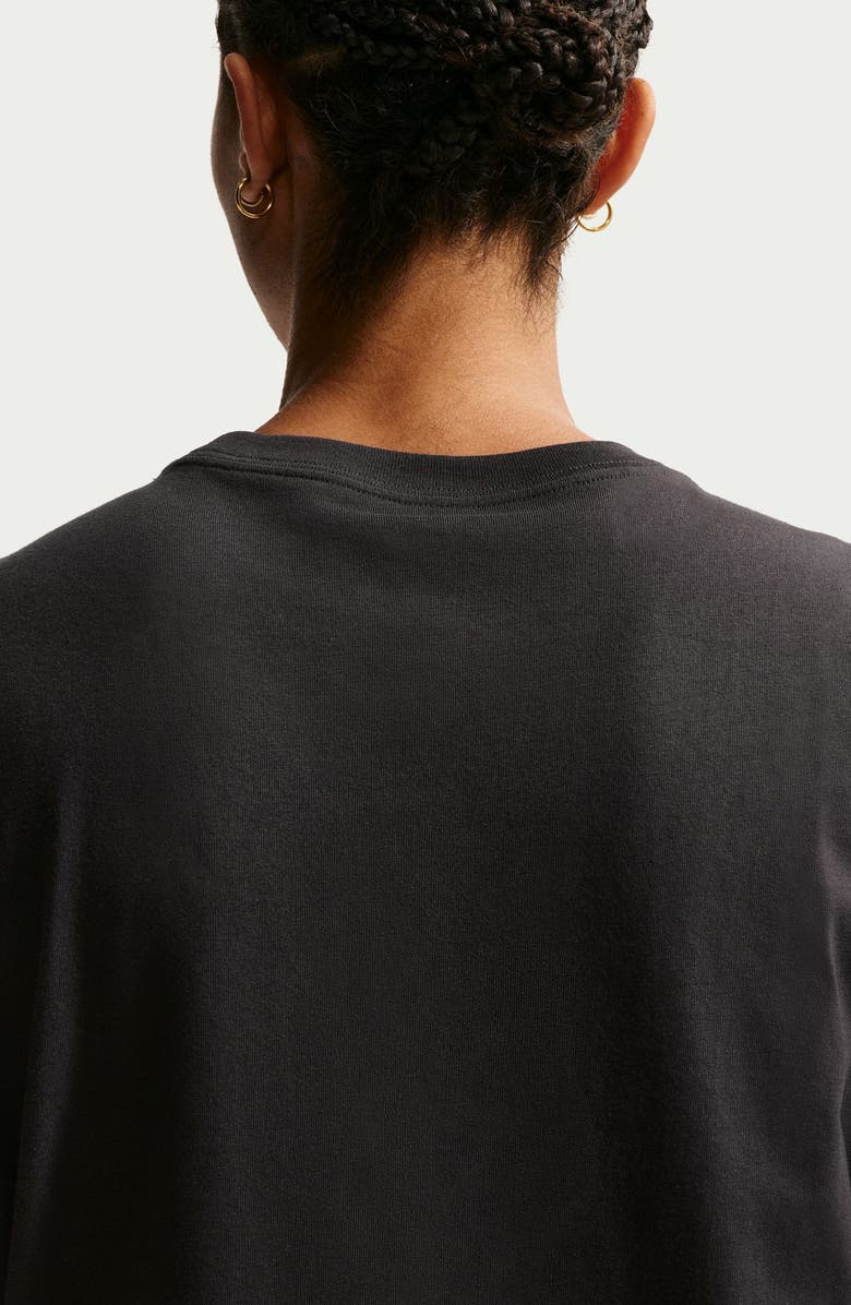 Nike Cotton Graphic T-Shirt, Alternate, color, Off Noir