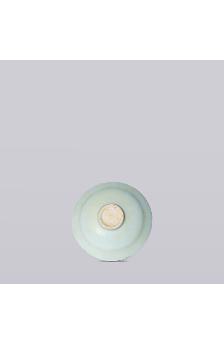 Cobalt Guild Porcelain Small Peony Dish, Alternate, color, Green