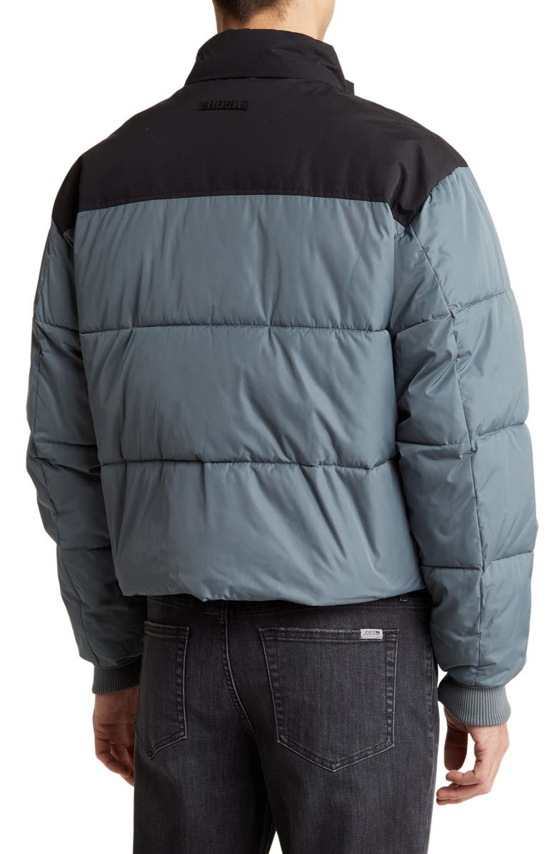 Hudson Jeans Quilt Short Puffer Jacket, Alternate, color,