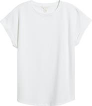 Caslon® Cuff Sleeve T-Shirt