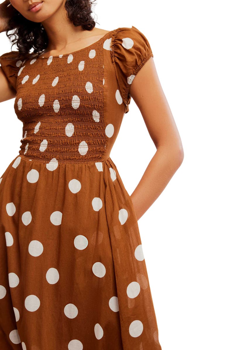 Free People Ultraviolet Maxi Dress, Alternate, color, Oak Combo