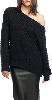 LBLC the label Blair Off Shoulder Sweater