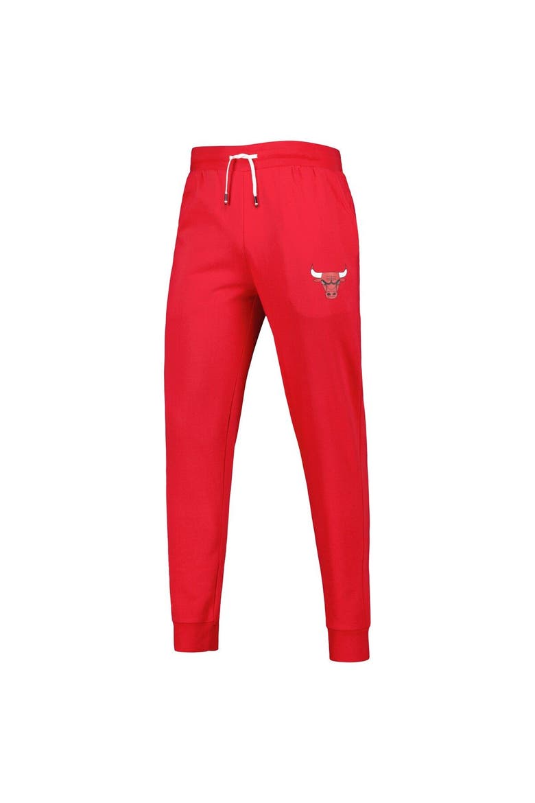 Men's Tommy Jeans Red Chicago Bulls Keith Jogger Pants, Alternate, color, Red