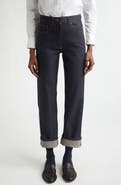 Thom Browne Straight Leg Selvedge Denim Jeans