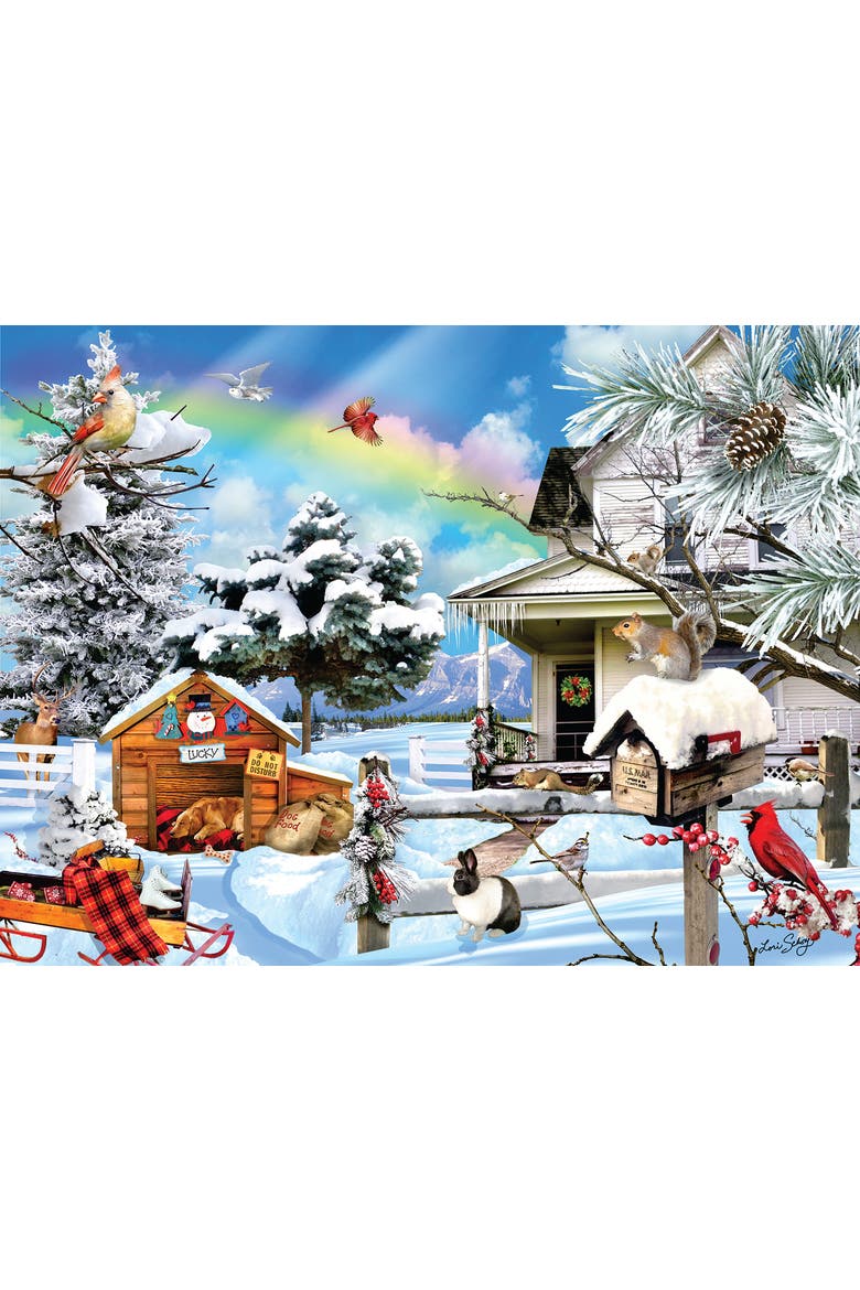 Winter Days 1000 piece Jigsaw Puzzle for Adults, Alternate, color, Multicolor