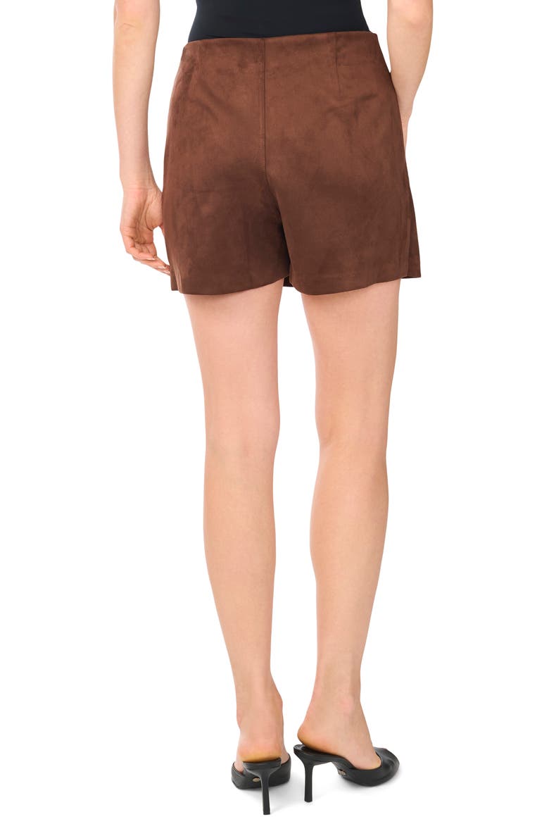 Faux Leather Skort, Alternate, color, CHOCOLATE