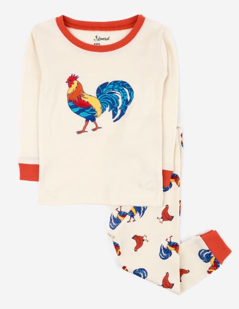 Cotton Two-Piece Printed Pajamas, Animals & Characters (Toddler, Little Kid & Big Kid)