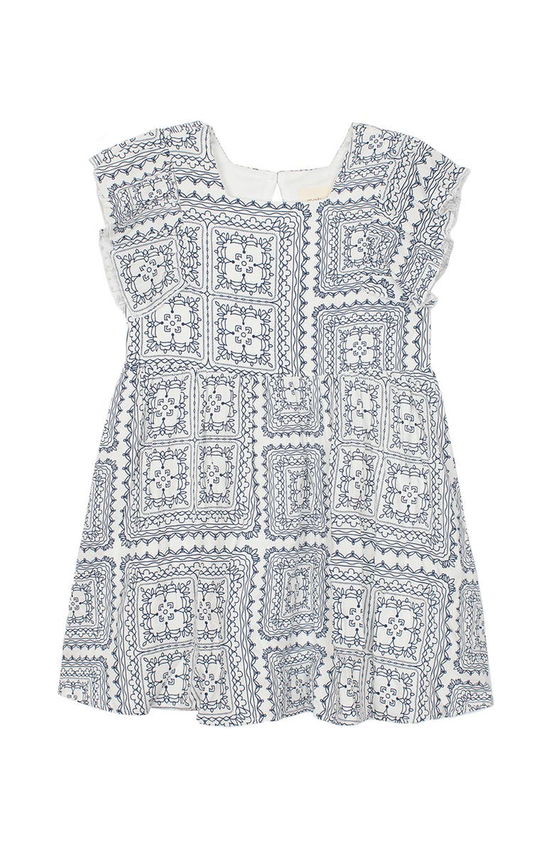 Mabel + Honey Coastal Cutie Dress, Main, color, Blue