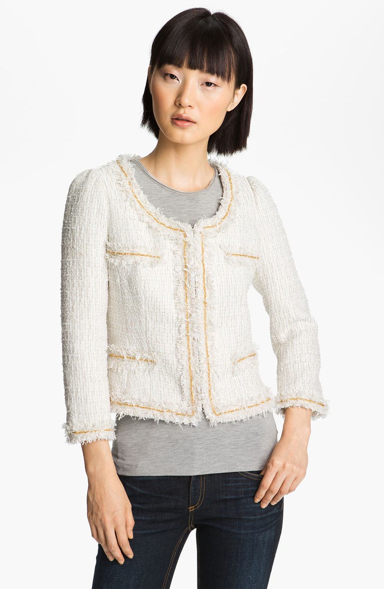 Mcginn 'Natalie' Tweed Jacket, Main, color, 