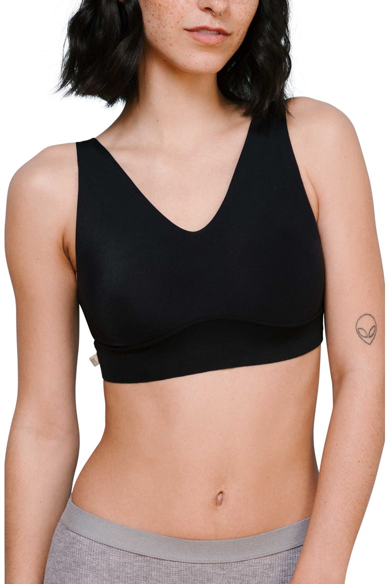 Bliss Bralette, Main, color, BLACK