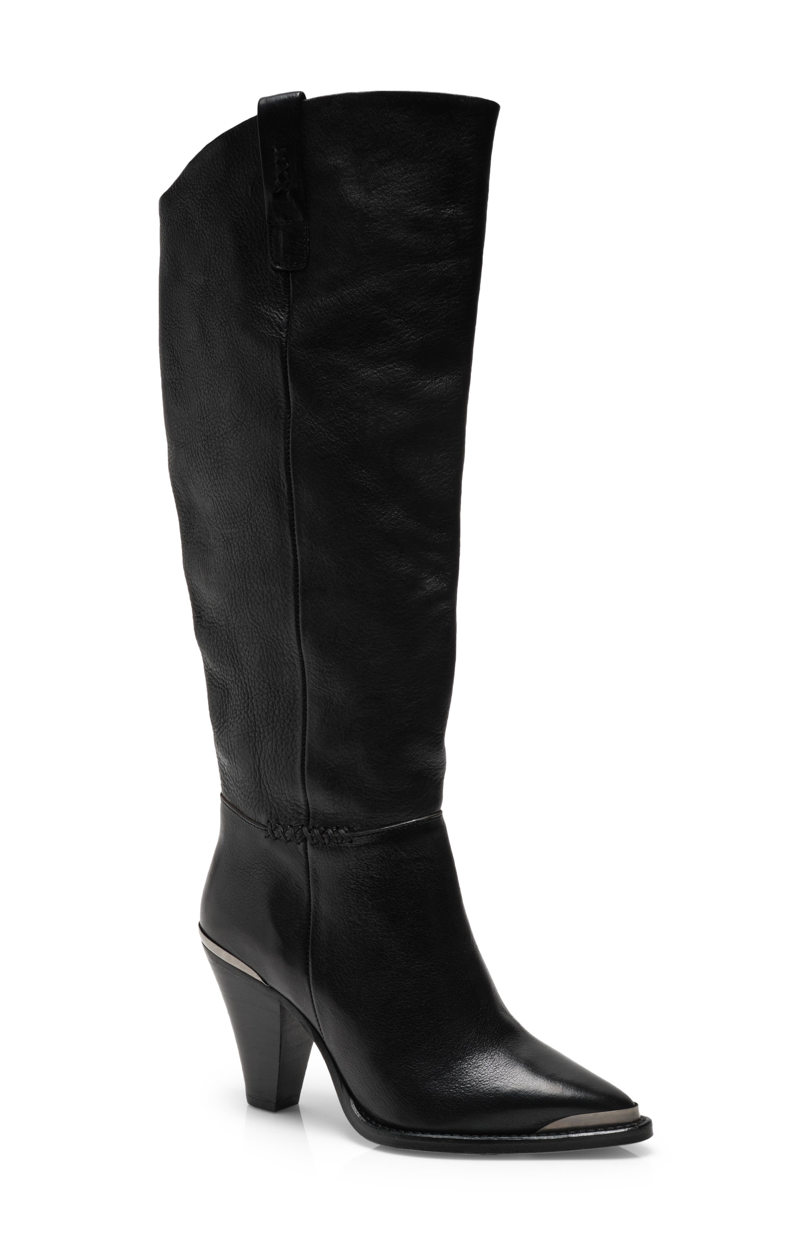 Free People Stevie Pointed Toe Knee High Boot, Main, color, 