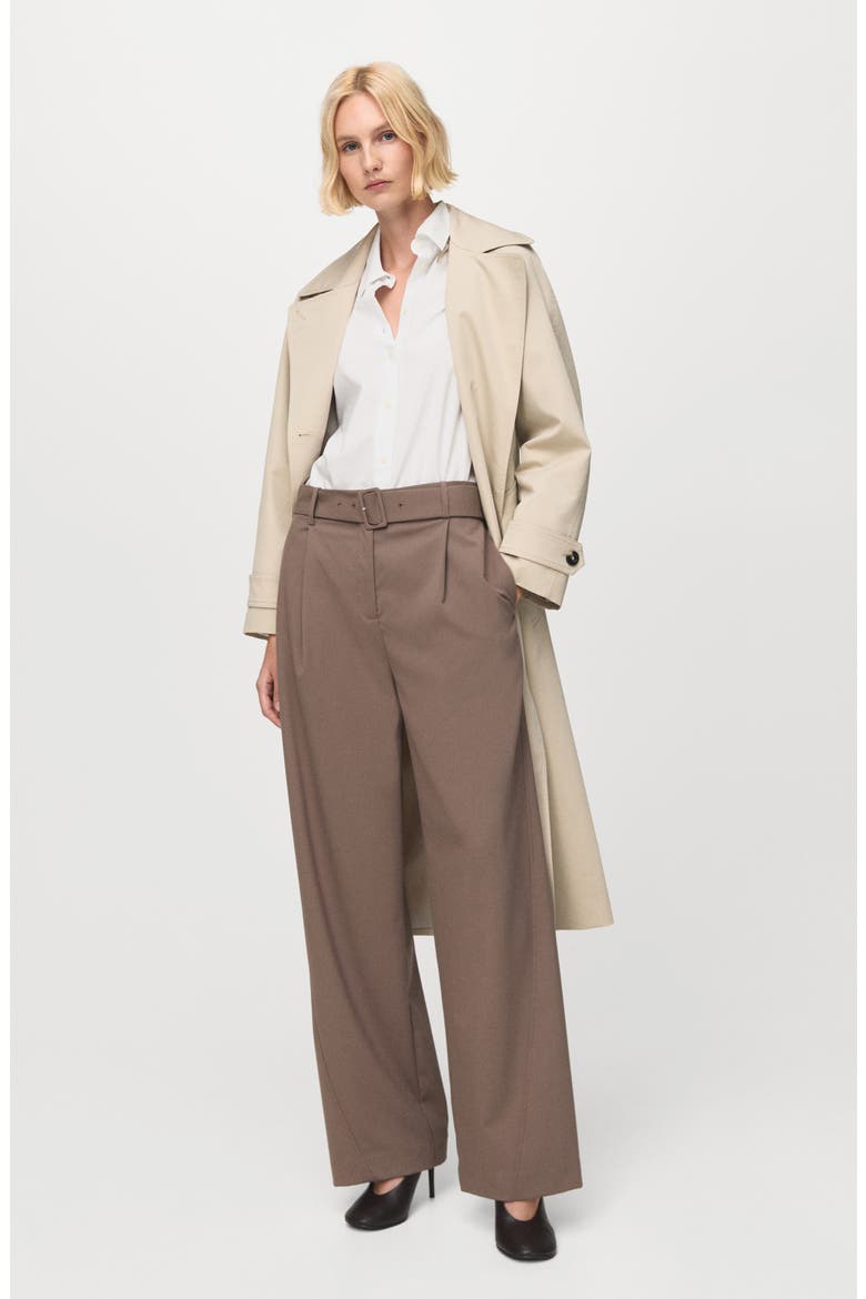 Cotton and Lyocell Blend Shirt, Alternate, color, OFF WHITE