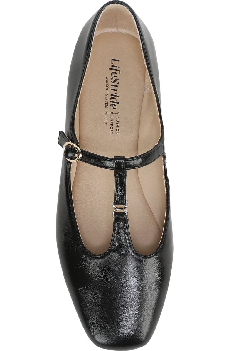 LifeStride Bennett Mary Jane Flat, Alternate, color, Black