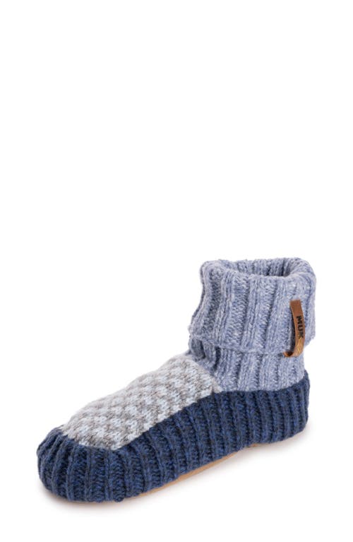 Muk Luks Slipper Socks In Blue