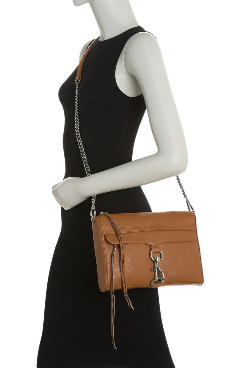 Rebecca Minkoff MAC Leather Crossbody Bag, Alternate, color,