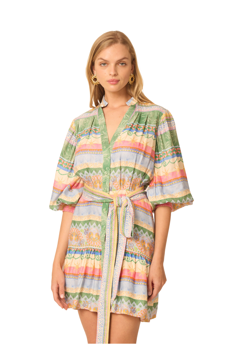 Priya Dress, Alternate, color, Exumas print