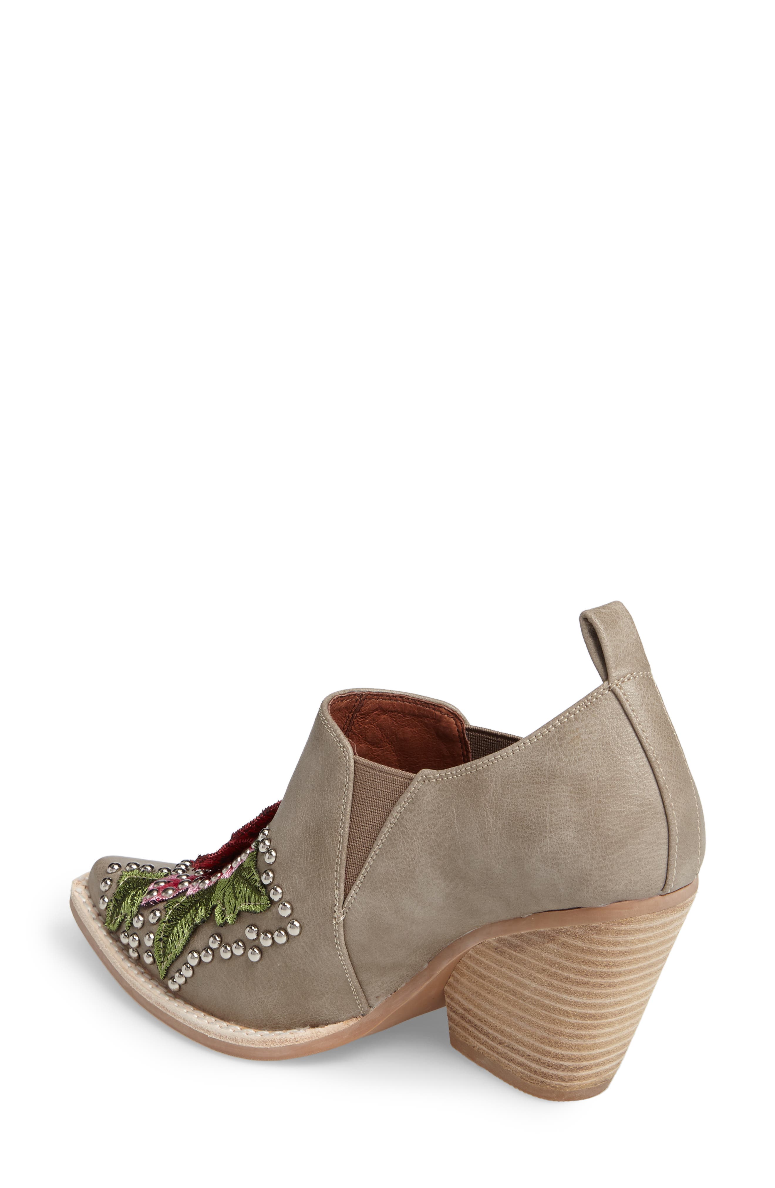 Jeffrey Campbell Roseola Studded Appliqué Bootie, Alternate, color, 
