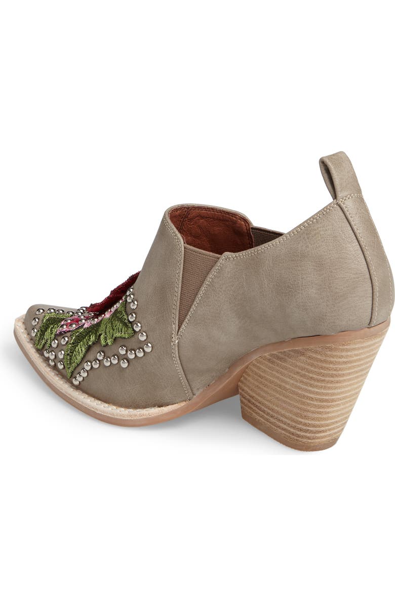 Jeffrey Campbell Roseola Studded Appliqué Bootie, Alternate, color,