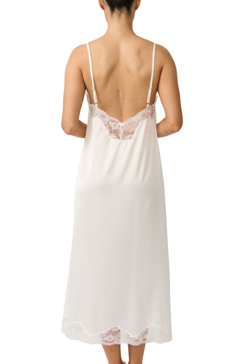 Hayden Lace Trim Slip, Alternate, color, IVORY