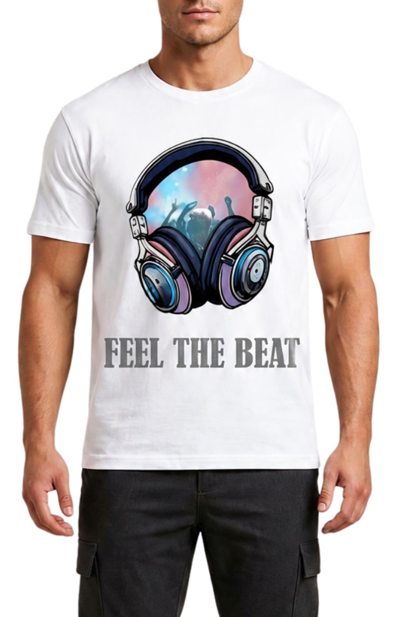 Feel the Beat Graphic T-Shirt