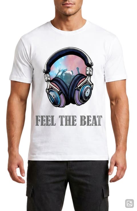 Feel the Beat Graphic T-Shirt