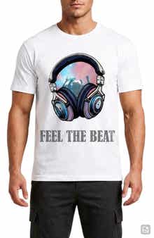 Feel the Beat Graphic T-Shirt
