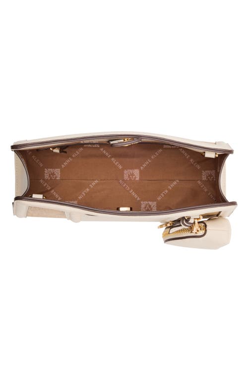 ANNE KLEIN ANNE KLEIN CONVERTIBLE CORK TRIM CLUTCH 