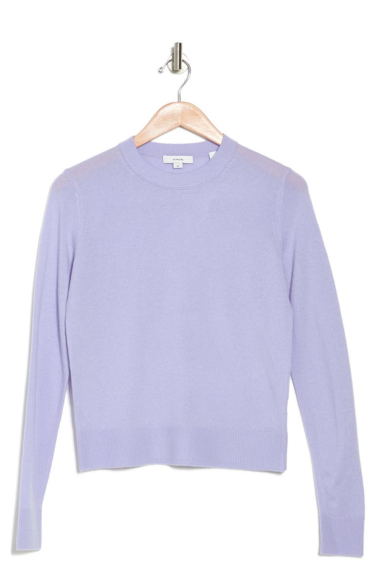 Vince Crewneck Pullover, Alternate, color, Lavender