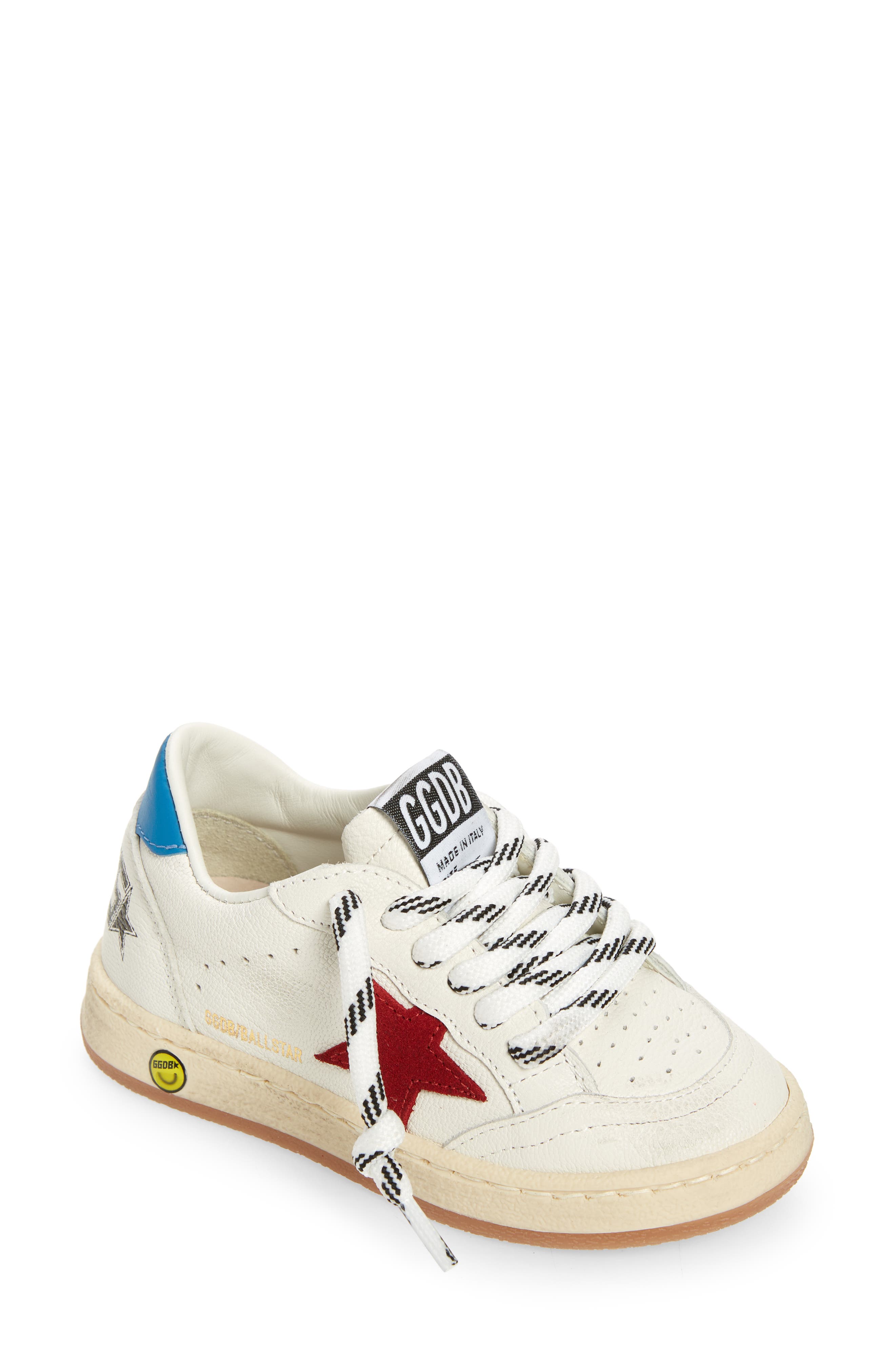 Golden Goose Kids' Ball Star Sneaker, Main, color, 