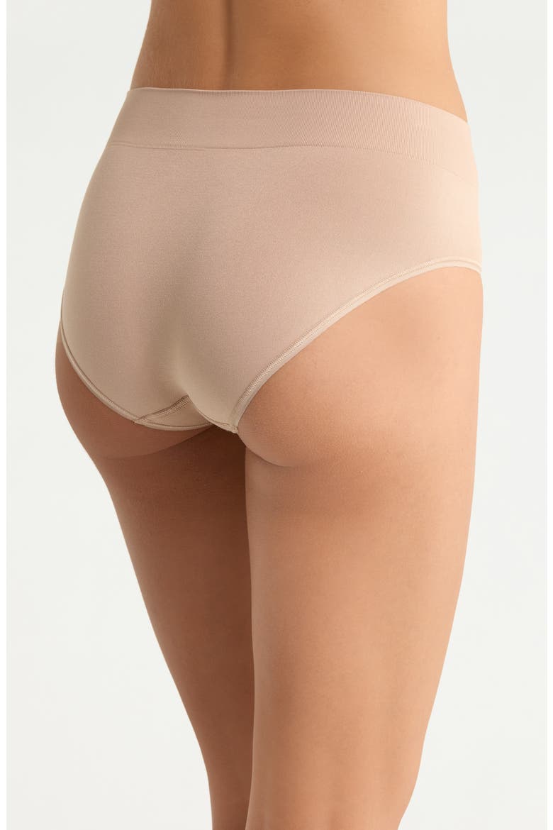 Seamless Hipster Briefs, Alternate, color, TAN WARM