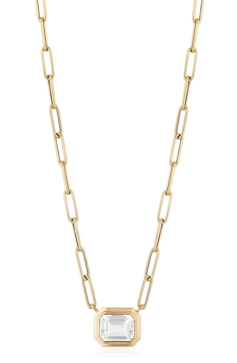 GOSHWARA Manhattan Pendant Necklace, Alternate, color, White