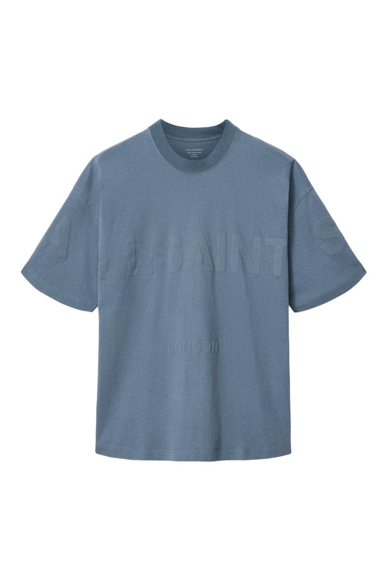 Biggy Logo Graphic T-Shirt, Alternate, color, WAVED BLUE