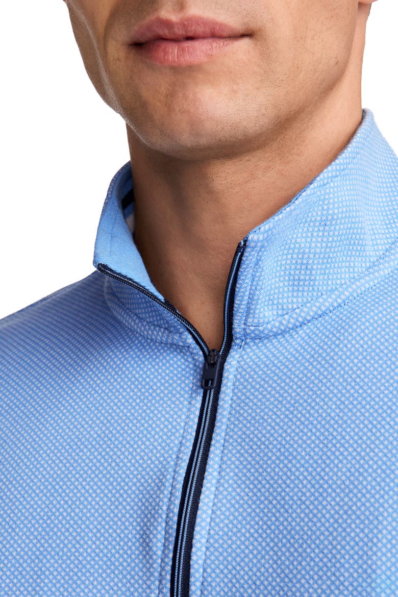 Men's 1876 Collection 1/4 Zip, Alternate, color, 1876 Crisp Blue
