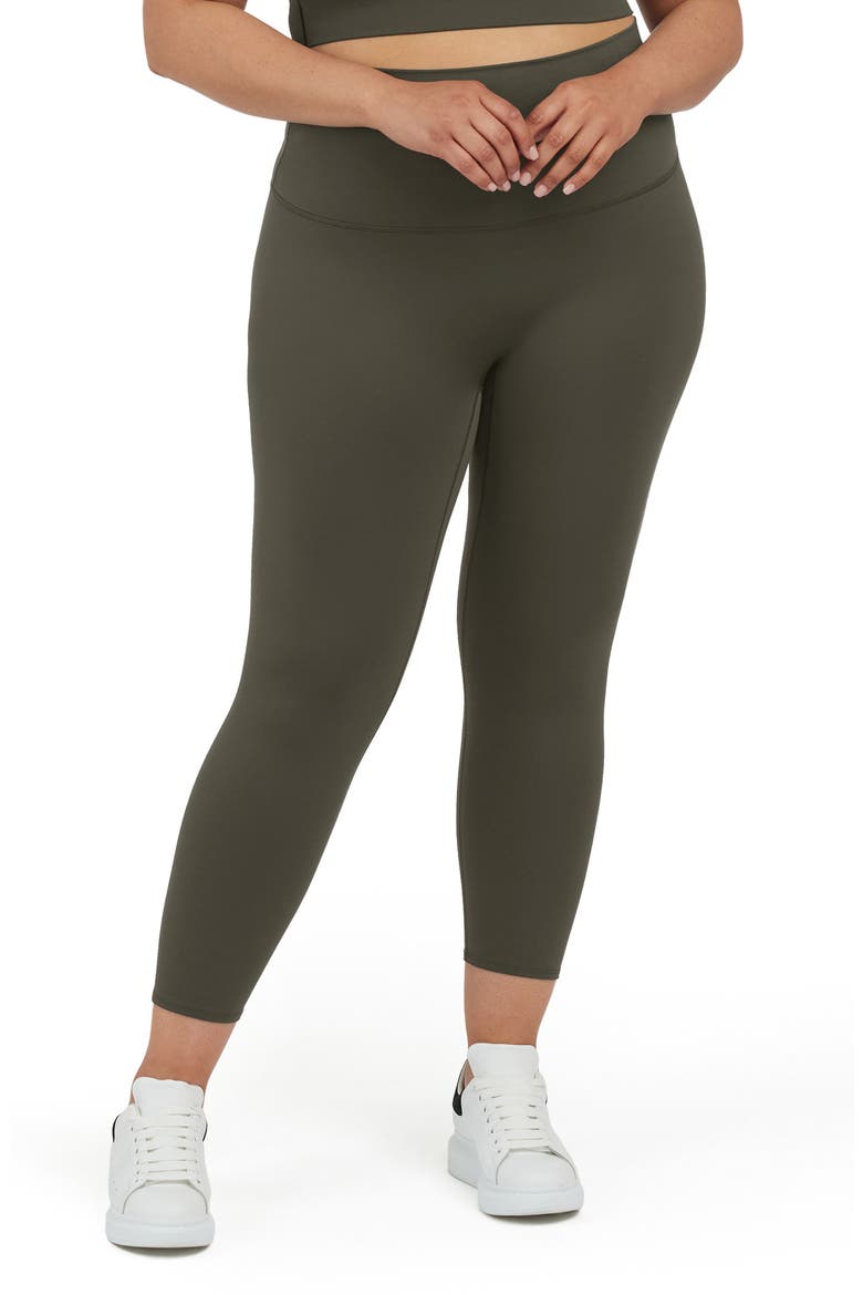 Soft and Smooth 7/8 Leggings, Main, color, DARK PALM