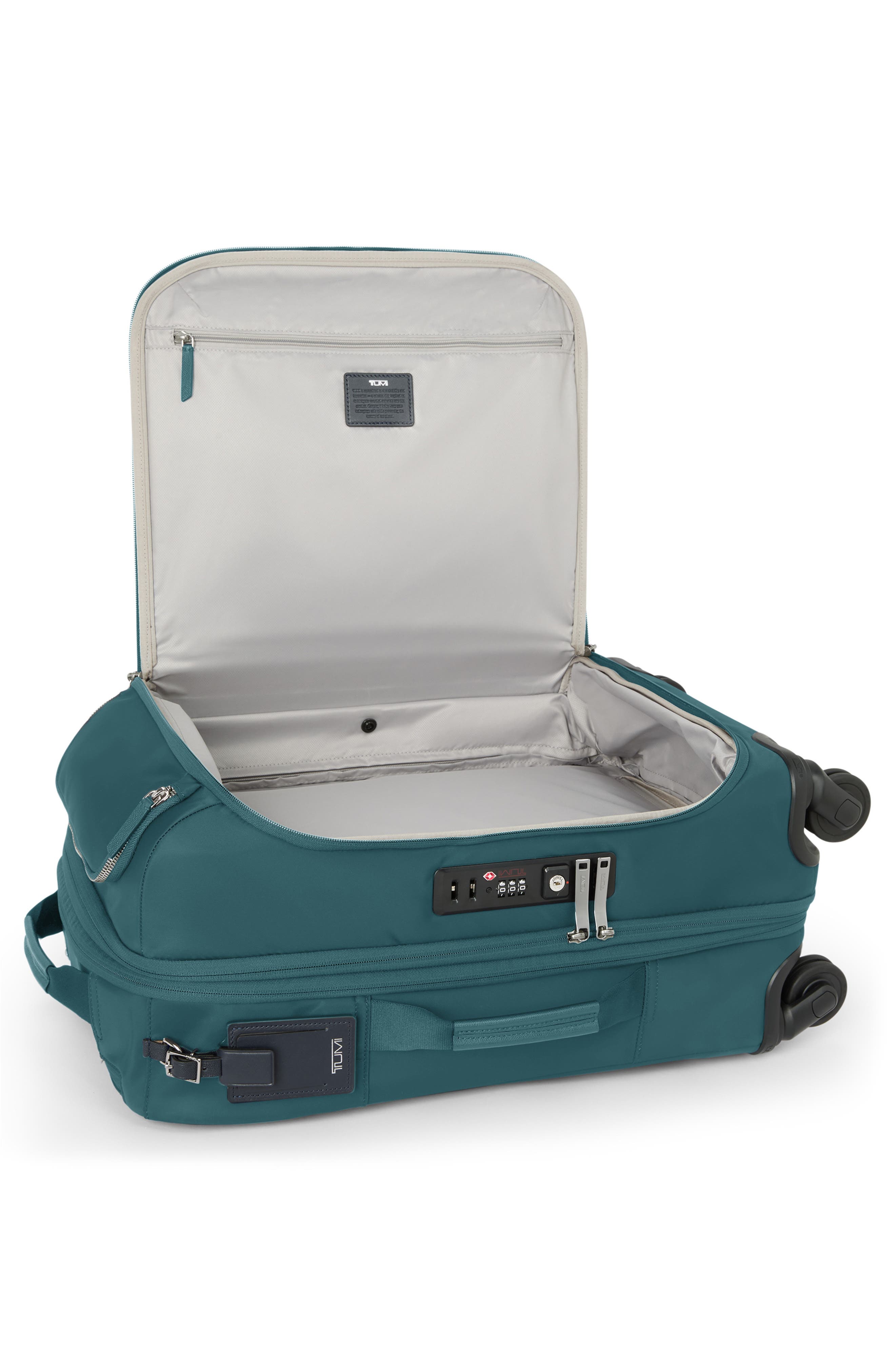 TUMI Voyageur Léger 22-Inch International Wheeled Carry-On, Alternate, color, Lagoon