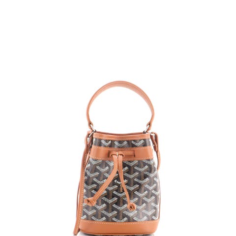 Petit Flot Bucket Bag Coated Canvas Mini