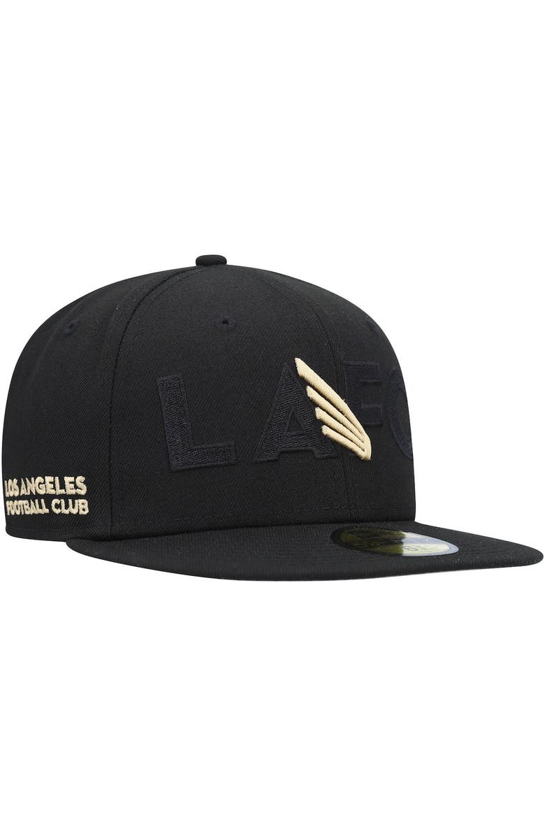New Era Men's New Era Black LAFC Kick Off 59FIFTY Fitted Hat, Main, color, 