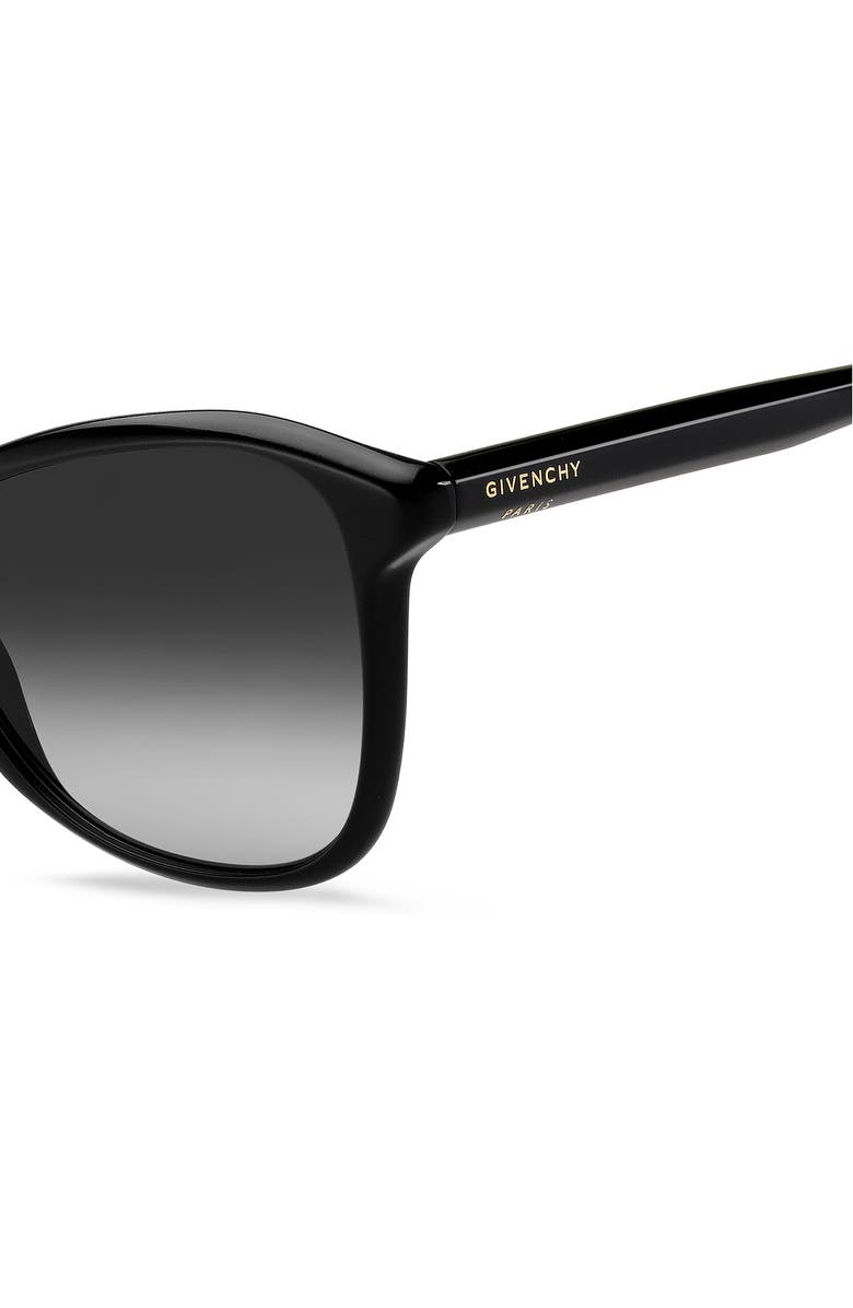 Givenchy 56mm Gradient Cat Eye Sunglasses, Alternate, color, 