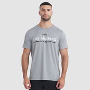 FANATICS Men's Fanatics Gray Los Angeles Kings Authentic Pro Rink Tech T-Shirt