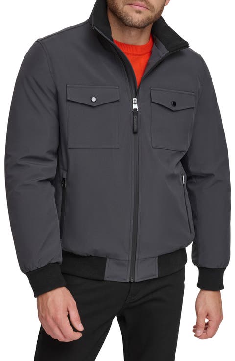 Water Resistant Flextech Stretch Bomber Jacket