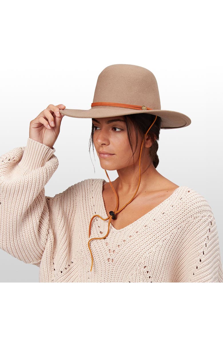 Stetson Beatnik Hat, Alternate, color, Mushroom