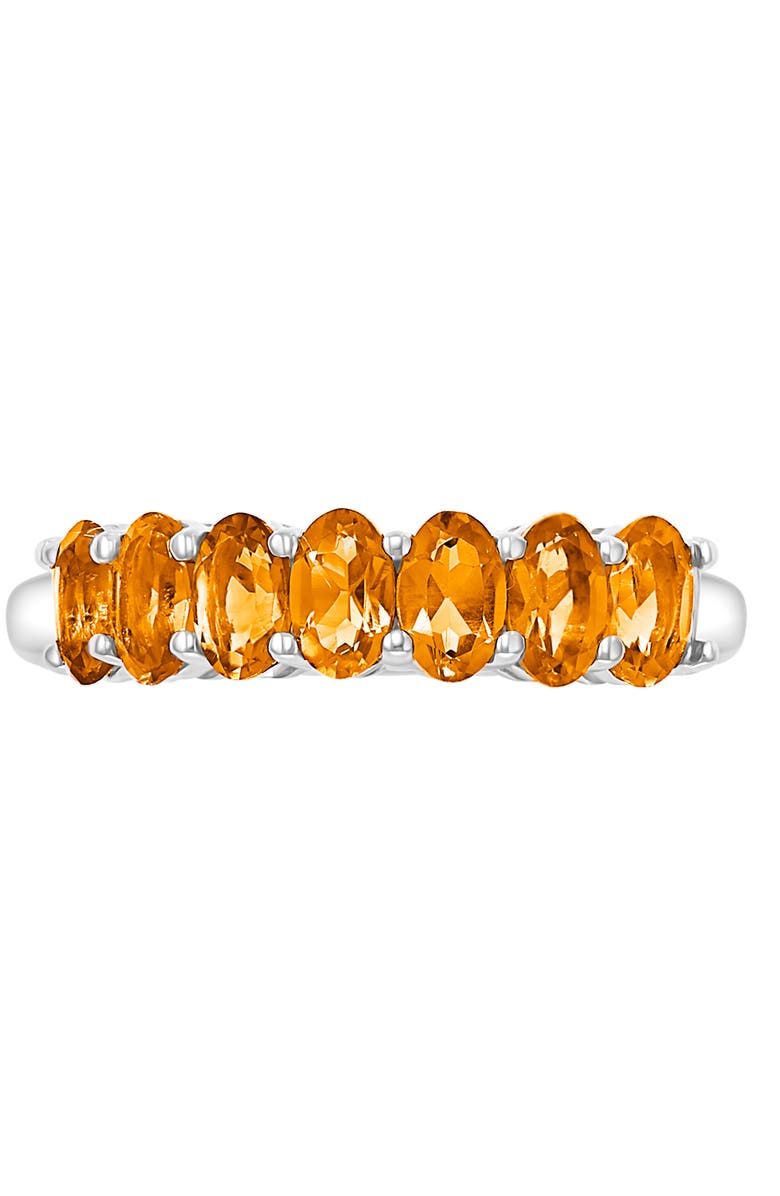 EFFY Sterling Silver & Citrine Ring - Size 7, Alternate, color,