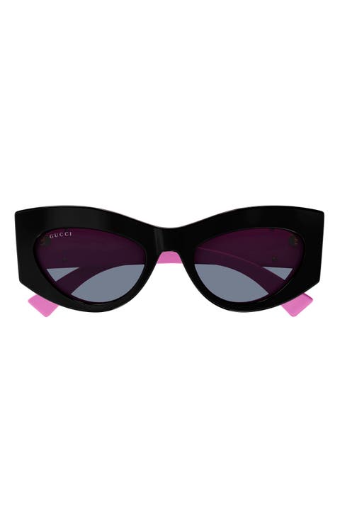 53mm Cat Eye Sunglasses