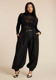 ELOQUII Balloon Trouser With Pleats