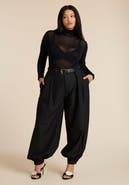 ELOQUII Balloon Trouser With Pleats