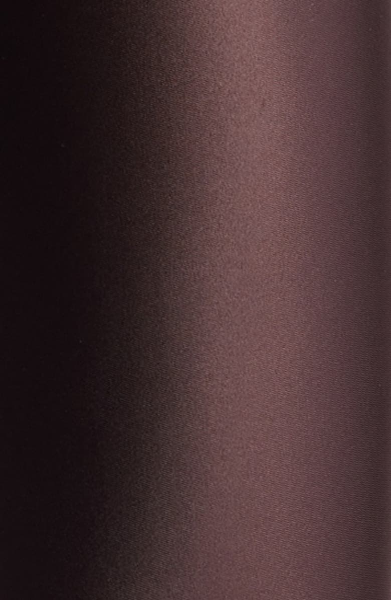 HIGH HEEL JUNGLE Mercury Shiny Opaque High Waist Tights, Alternate, color, Coco